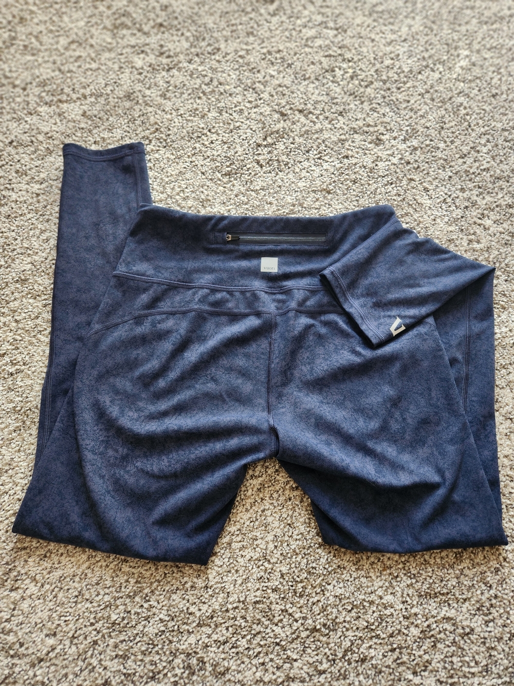 Vuori Navy Blue Leggings
